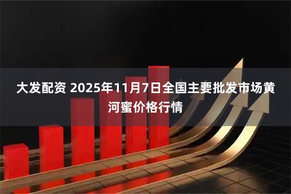 大发配资 2025年11月7日全国主要批发市场黄河蜜价格行情